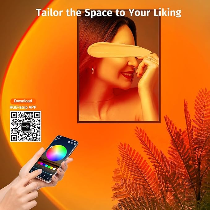 Product photo of Sunset RGB projector lamp