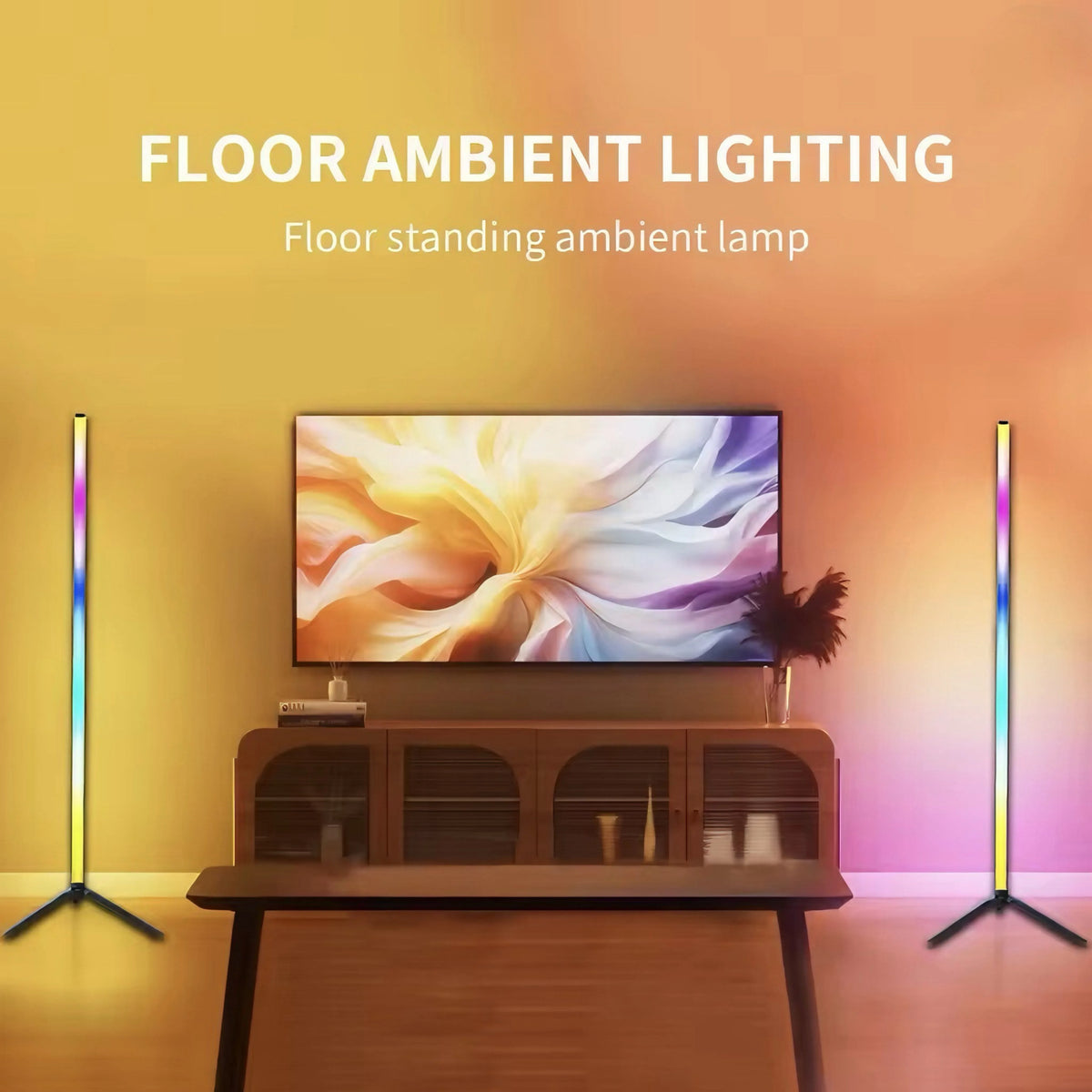 Product photo of Corner Glow RGB floor lamp