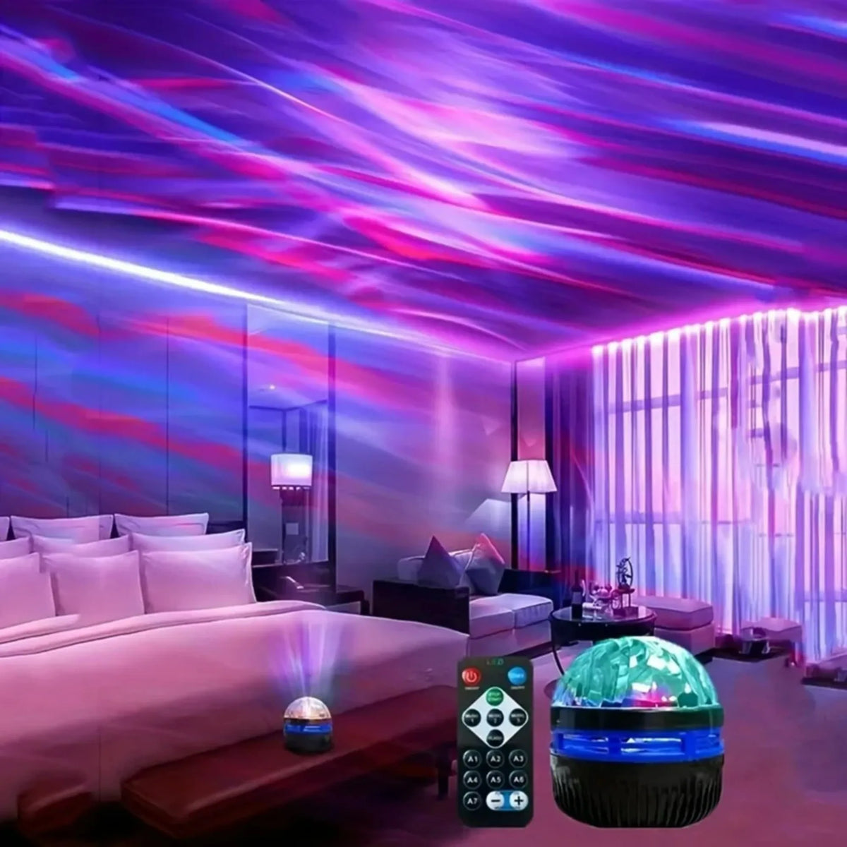 Product photo of Starry Sky RGB projector lamp