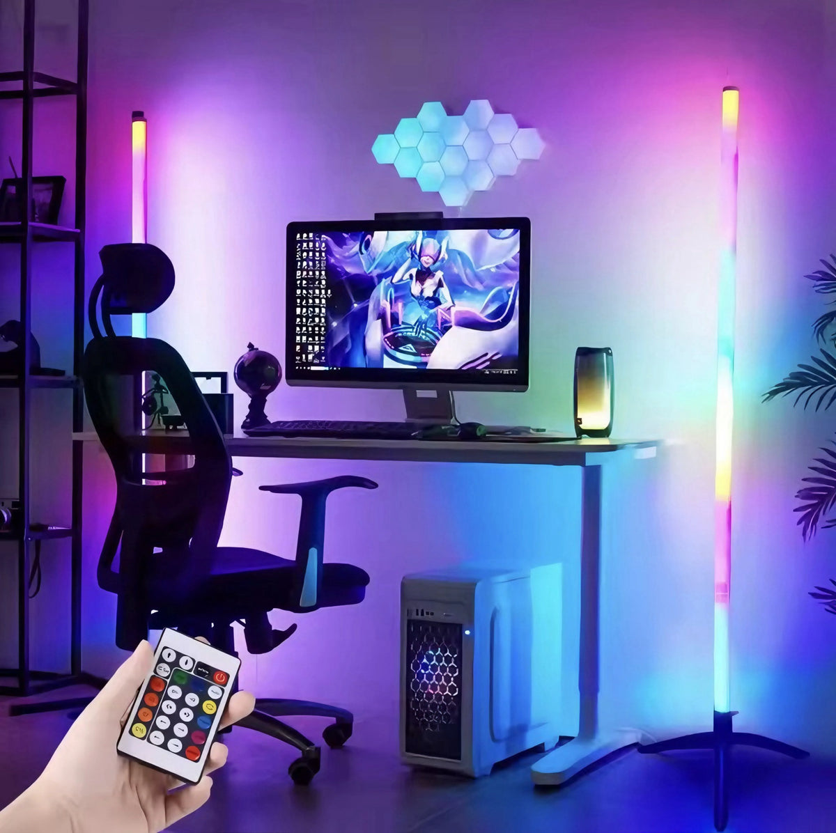 Product photo of Corner Glow RGB floor lamp