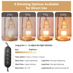 Product photo of Amber candle warmer lamp